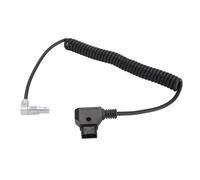 Câble d’alimentation rotatif de 0,5 à 1,5 m D pour SLR, monture V, câble enroulé