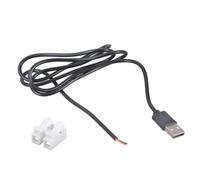 Câble d ' Alimentation USB 5V, connecteurs de bornier à Ressort, Fil pour Charger l ' électronique, connecteur USB de Conception sans Soudure 100cm / 180cm