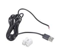 Câble d ' Alimentation USB 5V, connecteurs de bornier à Ressort, Fil pour Charger l ' électronique, connecteur USB de Conception sans Soudure 100cm / 180cm
