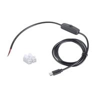 Câble d ' Alimentation USB à 2 Broches, Fil, contrôle de Changement, Sortie 5V 2A cohérente pour Les caméras, routeurs, poupées, Bronze préétamé Conclusions Câble de Liaison USB