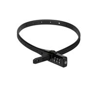 Kryptonite Antivol câble compact Click Lock – combinaison réglable à 3 chiffres – Noir 480 mm