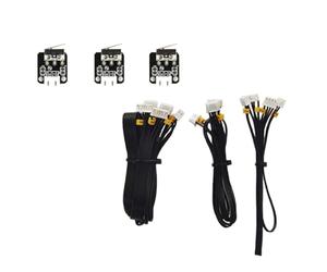 Câble D’arrêt de Fin de Course pour Imprimante 3d Ender-3 Noir | Modules Compacts en Plastique et Métal, Installation Facile, pour Axe X Y Z, Châssis Moteur Pas à Pas, Bricolage DIY