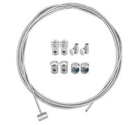 Câble d’embrayage Universel 1,2mØ1,5mm avec Serre-Câbles, Cable Accelerateur Moto, Compatible pour Motos, Quads et Tondeuses, Kit de Réparation Durable et Polyvalent