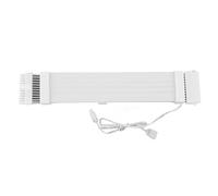 Câble d’extension d’alimentation RGB, câble d’extension d’alimentation ARGB avec prise en charge adressable 5 V 3 broches, câble PC RGB gainé 18 AWG pour systèmes de synchronisatio (Câble néon ARGB