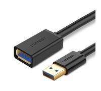 UGREEN Câble USB 3.0 connectiques dorées – 5Gbps – 1.5m / 3m – Noir