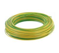 Electraline 60101025C Couronne de Câble H07 V-U 1X2,5 10M, Vert/Jaune