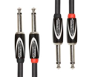 Câble d’interconnexion gamme Black Roland - Connecteurs jack 1/4 de pouce, 1,5 m - RCC-5-2814