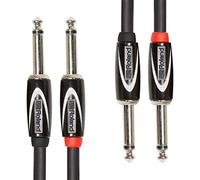 Câble d’interconnexion gamme Black Roland - Connecteurs jack 1/4 de pouce, 3ft/1 m - RCC-3-2814 noir
