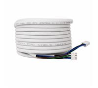 Câble d’interphone 4 fils - ELRO - DVW20 - 20 m - Connecteurs préinstallés - Compatible DV700/DV4000