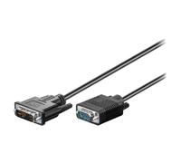 Cable D-Sub HD male DVI-I male 3m noir