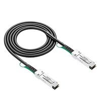 Câble DAC QSFP+ 40GBASE-CR4 à fixation directe passive en cuivre Twinax QSFP pour appareils Dell Force10 CBL-QSFP-40GE-PASS-3M, 3 m