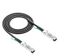 Câble DAC QSFP+ 40GBASE-CR4 à fixation directe passive en cuivre Twinax QSFP pour appareils Dell Force10 CBL-QSFP-40GE-PASS-2M, Mikrotik, 2 m
