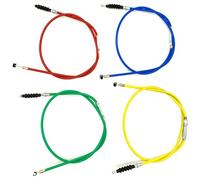 Câble d'accélérateur Câble d'embrayage d'accélérateur pour Moto, Compatible avec Honda et Yamaha XR50 CRF50 CRF70 KLX 110 125 SSR TTR BBR Câble de Frein(4pcs980mm)