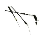 Câble d'accélérateur, complet, compatible avec Adly Rocky Thunder Bike | Avec répartiteur et câble de pompe à huile, commande de gaz; compatible avec ADLY (HER CHEE) AirTec 50 deux temps à air.
