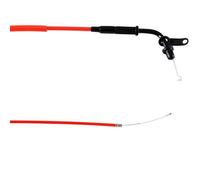 Câble D'accélérateur Doppler Pour Scooter Mbk 50 Booster 2004 À 2019 287-F6311-10 / Rouge Fluo