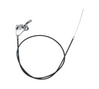 Câble d'accélérateur droit 180,3 cm pour moteur Predator | Construction en métal robuste, coque résistante aux intempéries, empêche l'effilochage, convient aux karts, pour mini vélos