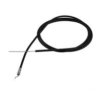 Câble d'accélérateur pour tondeuse à gazon 1840 mm intérieur 1760 mm extérieur 1,5 mm OD pour Mountfield/Castel Garden/Stiga, remplacement pour 481007160/0 81007160/0, housse noire 6 mm