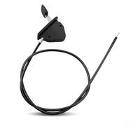 Câble d'accélérateur pour tondeuses à gazon - 121-0770/120-2290 - Cordon de tirage robuste revêtu de plastique avec réduction du bruit et contrôle précis du moteur pour Exmark Drive Series