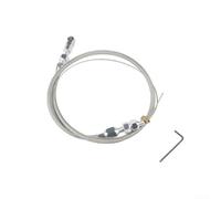 Câble d'accélérateur tressé en acier inoxydable pour LS1 4,8 L 5,3 L 5,7 L 6 L, longueur réglable pour conversions de moteur LS Swap (61 cm)
