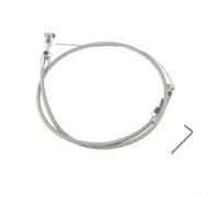 Câble d'accélérateur tressé en acier inoxydable pour LS1 4,8 L 5,3 L 5,7 L 6 L, longueur réglable pour conversions de moteur LS Swap (91,4 cm)