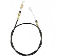 Câble d'activation de râteau électrique en acier de 117 cm, ligne de traction de rechange avec conduit de 96,5 cm pour Jonsered pour Redmax pour Poulan