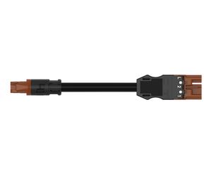 Câble D'adaptateur MIDI Pré-assemblé 3x1.5mm CCA Marron 3M - 774-9373/1566-305