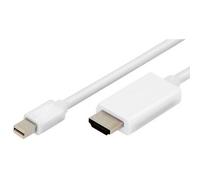 Câble d'adaptateur Mini Display Port, mDP-HDMI-A, 2m