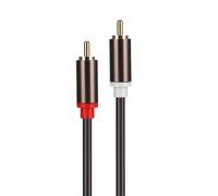 Câble d'adaptation audio mâle RCA vers femelle XLR Double rangée de fils PVC