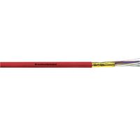Câble d'alarme incendie LAPP J-Y(ST)Y 1708001/1 1 x 2 x 0.8 mm rouge Marchandise vendue au mètre