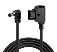 Câble d'alimentation 12 V DC vers Dtap 5,5 x 2,1 mm pour moniteur Atomos Shogun 30 cm
