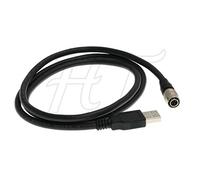 Câble d'alimentation 12 V USB vers Hirose 4 broches pour appareils audio Zoom F4 F8 688 663 Pix240 (80 cm)