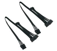 Câble d'alimentation 2X 5 broches vers 3 disques durs SATA HDD uniquement pour alimentation modulaire Cooler Master V550 V650 V750 V850 V1000