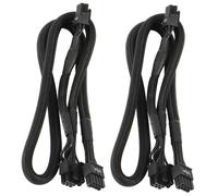 Câble d'alimentation 2X 8 broches vers double 8 broches 6 broches PCIE VGA pour EVGA Supernova G2 G3 G5 P2 T2 GS G+ 650 750 850 1000