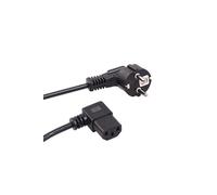 Maclean Câble d'alimentation MCTV-803 – 3 m coudé, prise EU, 3 broches, 220-250 V