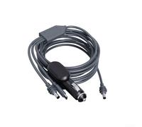 Câble d'alimentation 3 en 1 pour Starlink pour mini câble d'alimentation prenant en charge la tension d'entrée 12 V 24 V augmentée à 30 V avec boîtier étanche et support de transfert de données (5