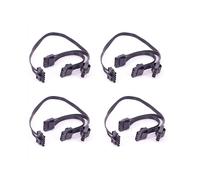 Câble d'alimentation 4X 5 broches 1 à 3 périphériques 4 broches Molex IDE 5P PSU pour Cooler Master V550 V650 V700 V750 V850 V1000