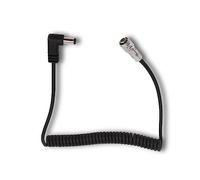 Câble d'alimentation à Ressort 2 Broches, Câble à Ressort de Caméra à Manchon renforcé DC, Accessoire de Remplacement de Cordon d'alimentation à Ressort de Caméra Rapide et Stable