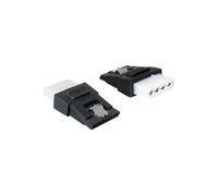 DeLOCK 65046 changeur de genre de câble 4pin Molex 15pin SATA Noir