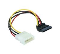 Delock - Câble d'alimentation - alimentation SATA (M) pour alimentation interne 4 plots (M) - 10 cm - connecteur à 90°
