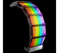 câble d'alimentation ARGB 24 broches pour carte mère, commande manuelle, éclairage arc-en-ciel, fil de cordon de synchronisation ARGB AURA 5V