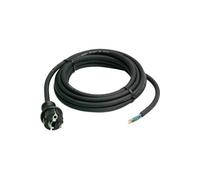 Câble dalimentation as schwabe 60376 pour perceuse, cuisinière 3 m noir h05rn-f 3x1,0 mm ²