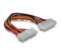 Câble d'alimentation ATX - DeLOCK - 82989 - 24-pin mâle/femelle - 0.22m - Noir