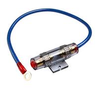 Câble d'alimentation avec Fil de kit de fusible en Ligne pour Prise stéréo Audio de Voiture avec 60A