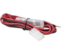 Câble D'Alimentation Avec Fusible 3A Et Connecteur Pour Cb Radio Hp 8000L, 8001L, 8024, 9001 Pro, 9700, Longueur 2 Mètres