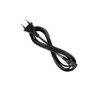 Câble d'alimentation bipolaire Standard EU vers secteur C7 1.5m PC/TV/Radio Noir