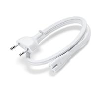 Câble d'alimentation blanc de 1,8 m pour Apple TV (1ère et 5ème génération/4K/HD) et Mac mini (2010-2024, M1/M2/M3/M4) - Câble d'alimentation de rechange avec prise UE pour Airport Express & Time