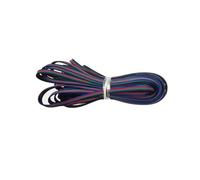 Câble d'alimentation, câble accessoire, Câble d'extension de connecteur LED 22 AWG, 2/3/4/5/6 broches, for WS2813 SK6812 WS2815 5050(4PIN Electric Wires,7m)