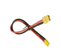 Câble d'alimentation, câble adaptateur XT30 femelle vers prise série 60, 14 AWG, fil en silicone pour batterie modèle, engrenages, câble de batterie d'avion, connecteur de câblage de loisirs, bloc