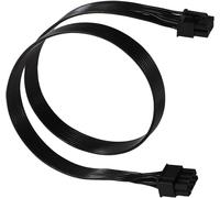 Câble d'alimentation Carte Graphique pour Corsair,60cm Câble d'alimentation GPU 8 Broches Compatible avec Corsair Bloc d'alimentation Type 3 Type 4 Pas pour EVGA Bloc d'alimentation(Noir)