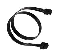 Câble d'alimentation Carte Graphique pour Corsair, 60cm Câble d'alimentation GPU 8 Broches Compatible avec Corsair Bloc d'alimentation Type 3 Type 4 Pas pour EVGA Bloc d'alimentation(Noir)